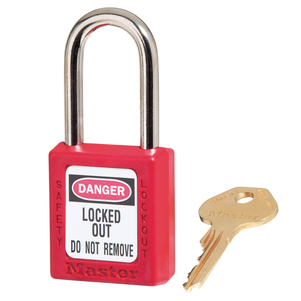 Zenex!" Thermoplastic Safety Padlock